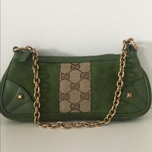Tom Ford for Gucci suede small clutch